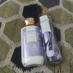 Bath and Body Works Snowy Morning